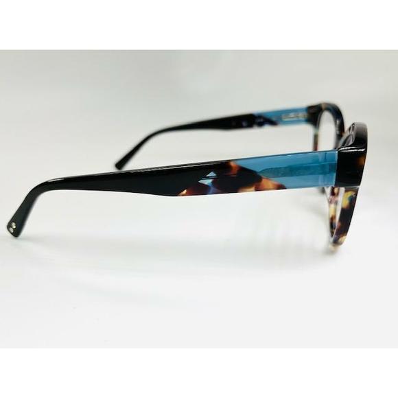 New SEAN JOHN SJLO 6049E 415 Blue & Brown Tortoise Eyeglasses 55/19/145